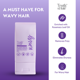 Truth & Hair - Wavy Hair Hydro Nourish Conditioner - 120ML
